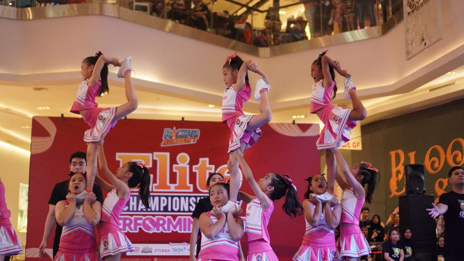 Master the Needle Cheer Stunt: Strength, and Stretches